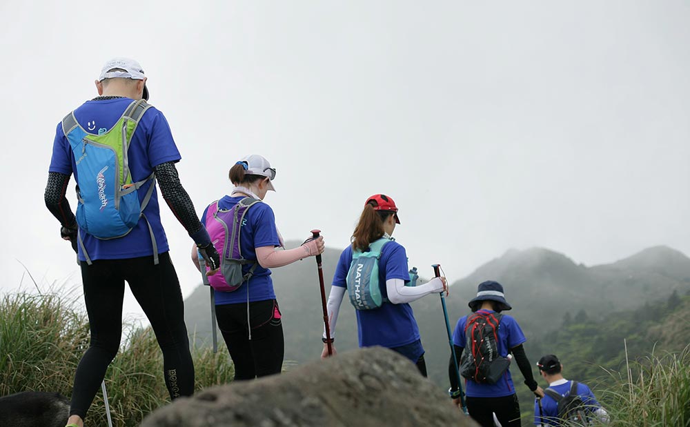 trail en groupe séjour