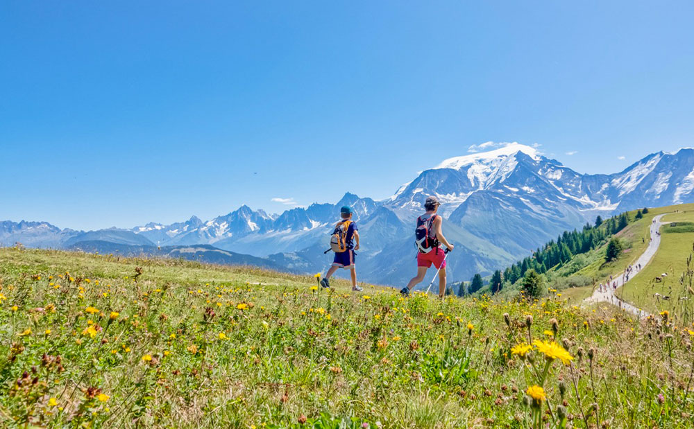 randonnée avec guide en été