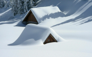 randonnée hébergement hiver