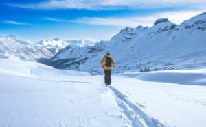 randonnée refuge hiver